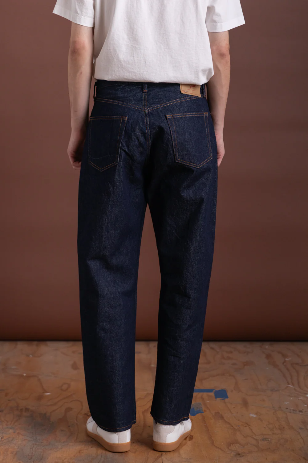 101 DAD'S FIT DENIM PANTS IN BLUE DENIM - Image 6
