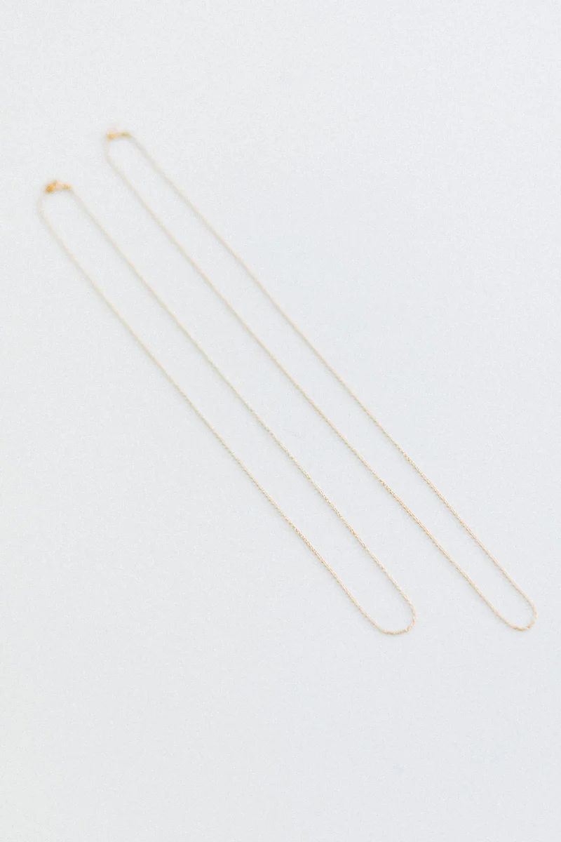 18" CHAIN NECKLACE IN 14K GOLD - Image 5