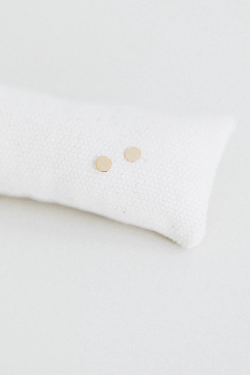 3MM SEQUIN STUD IN 14K GOLD (SINGLE) - Image 3