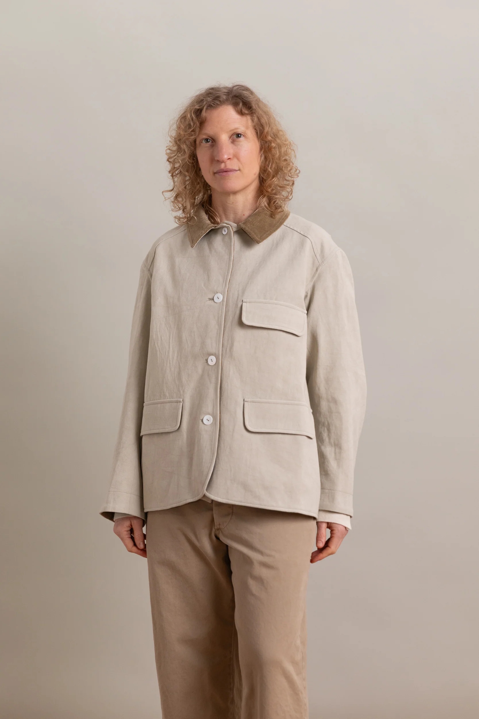 HUNTER JACKET IN JAPANESE DRILL COTTON