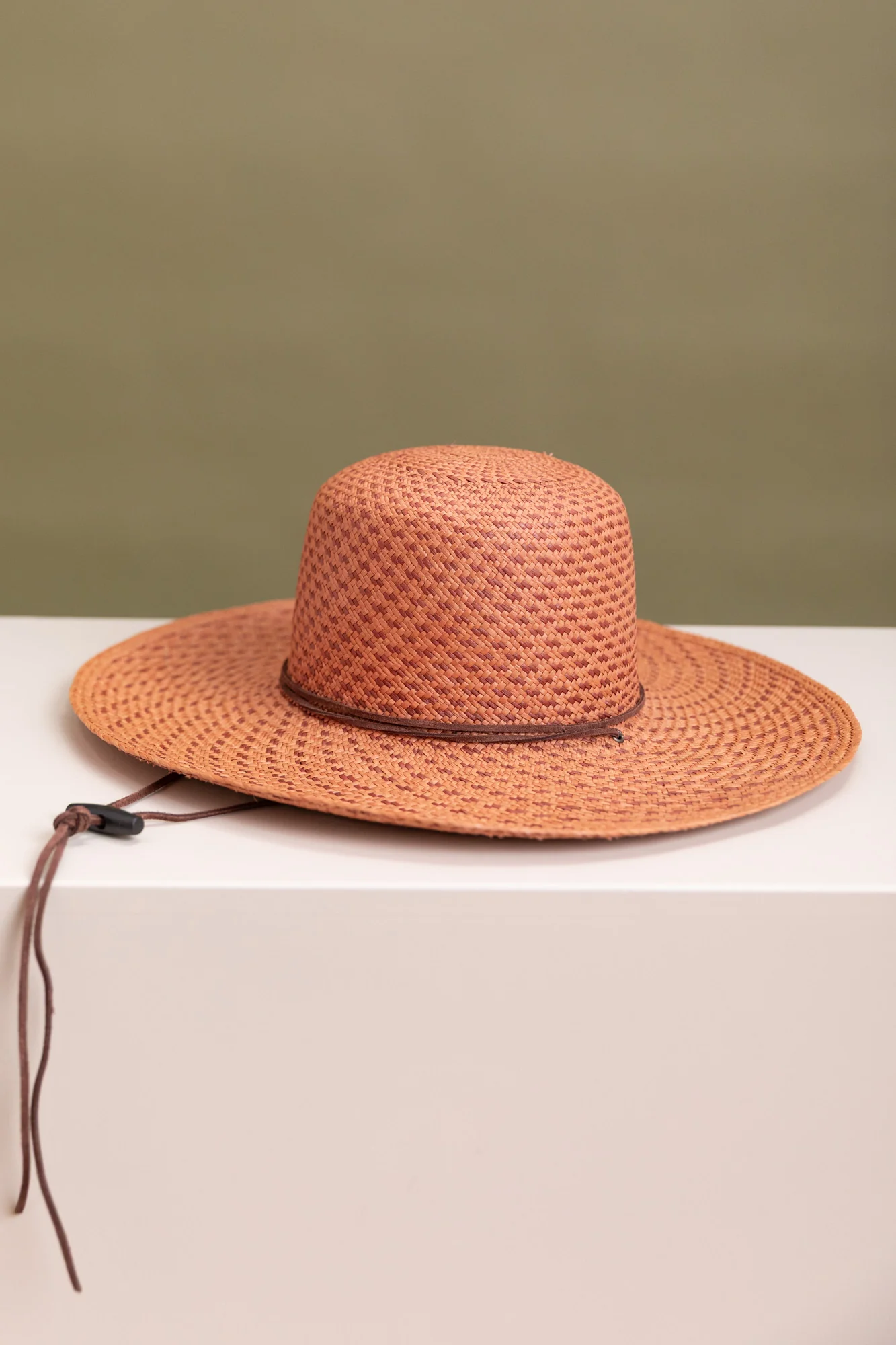 ALDER HAT IN TOQUILLA STRAW