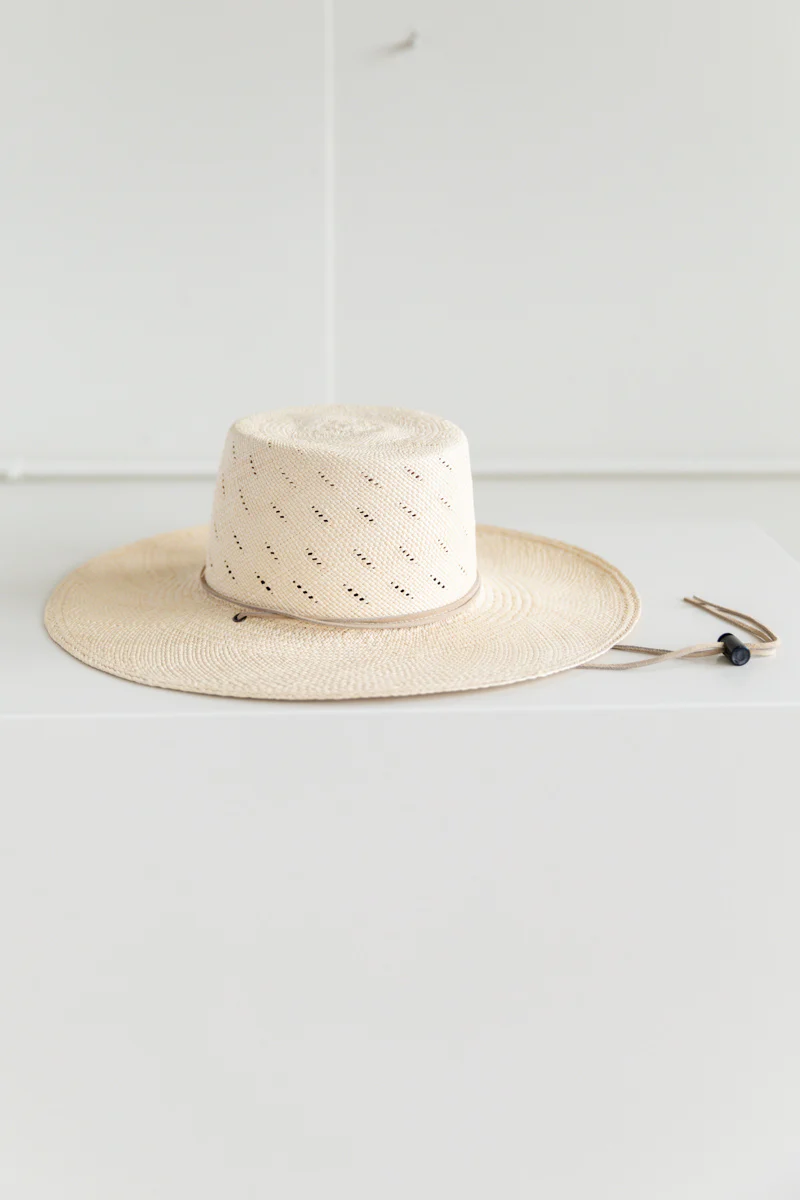ALPINE HAT IN PANAMA STRAW