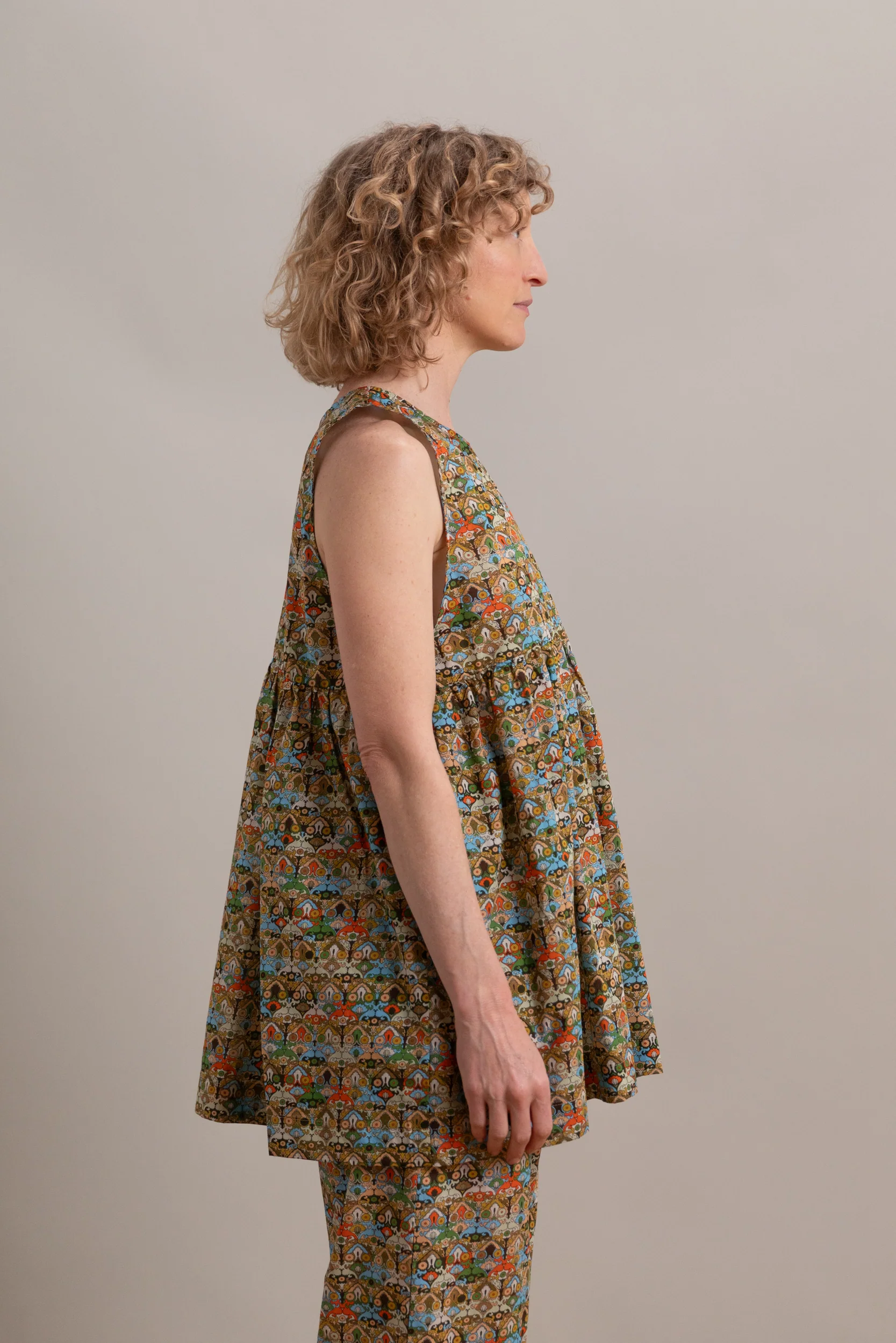 ANDRE DRESS IN SCROLL POP - Image 3