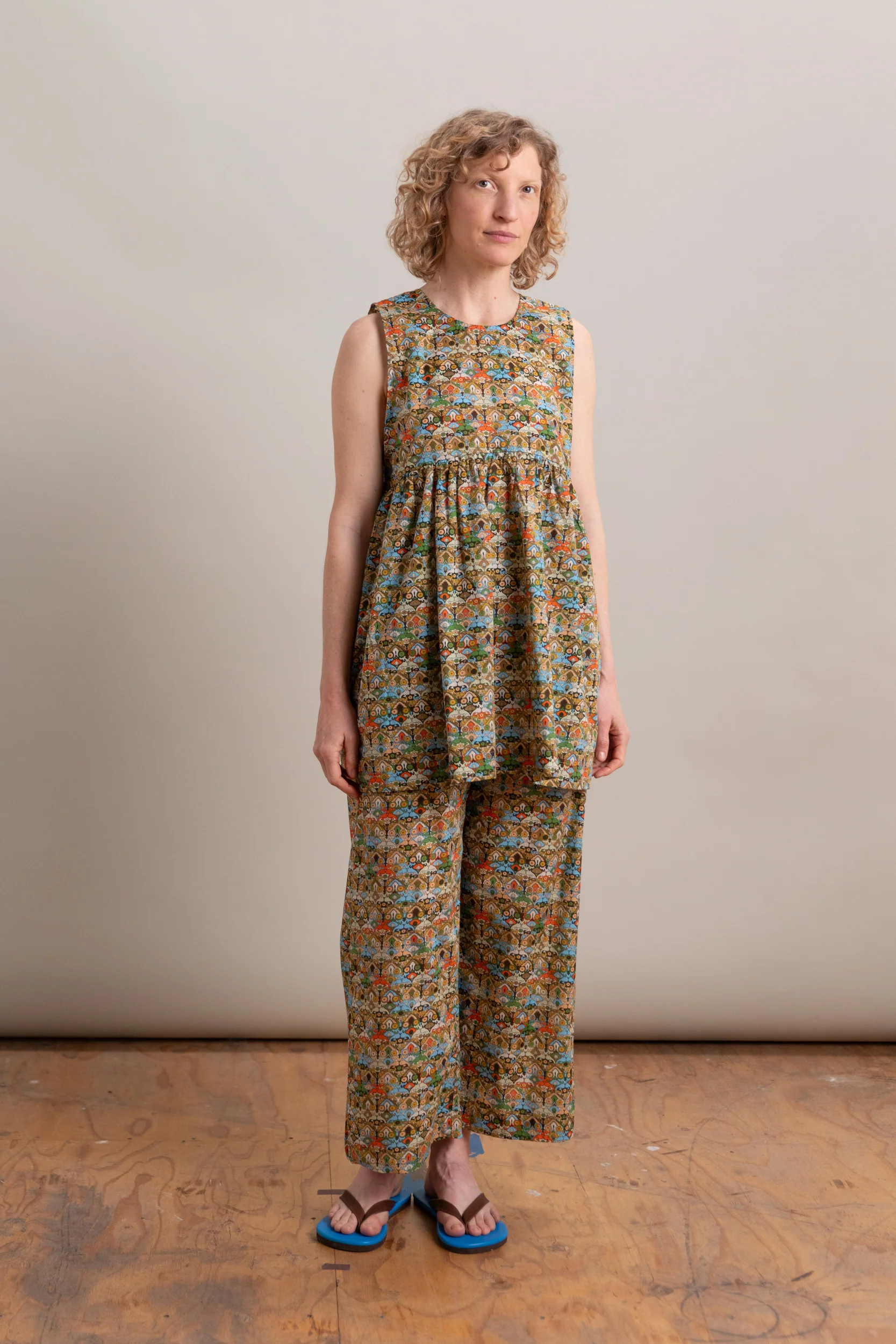 ANDRE DRESS IN SCROLL POP - Image 5