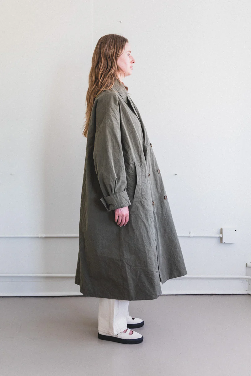 ARMY COAT IN OLIVE CARD - Image 5