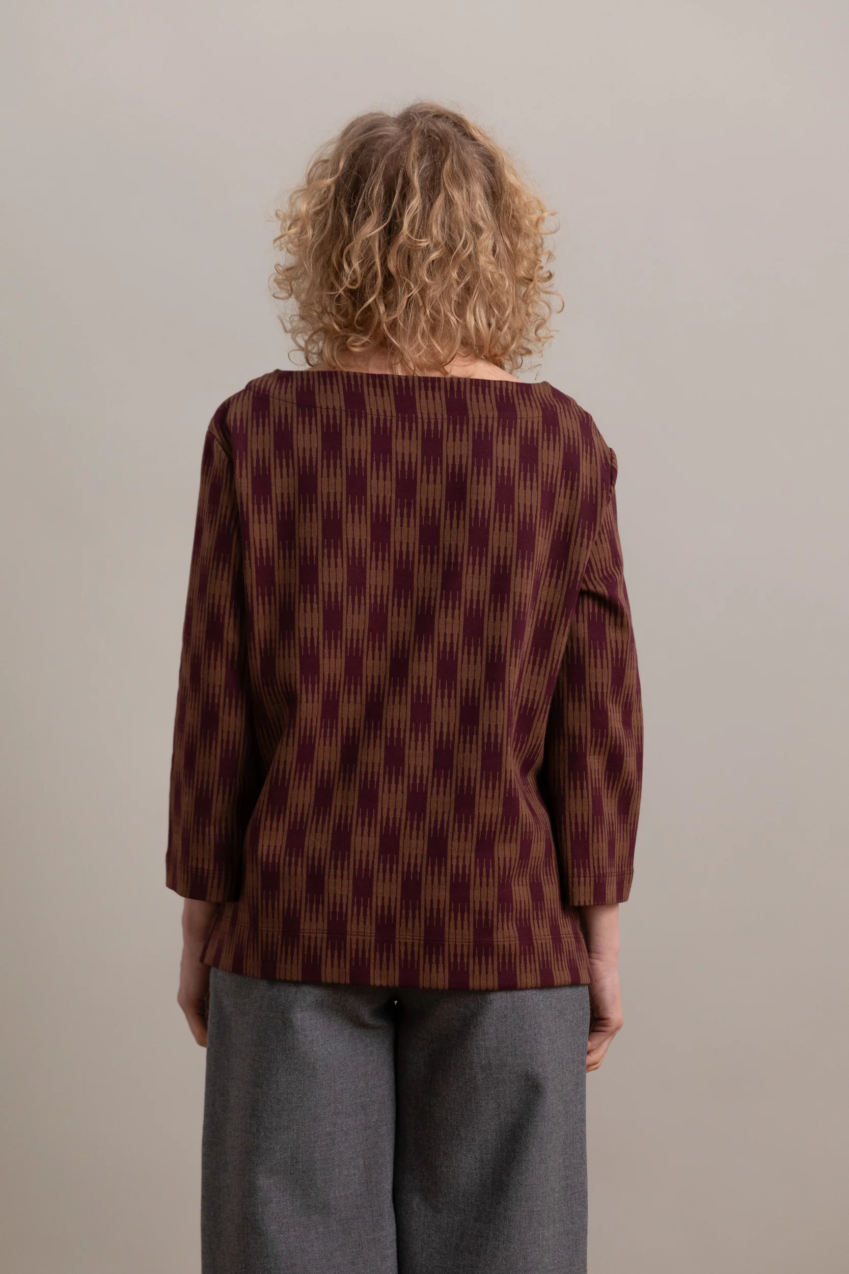 BANKS SHIRT IN OMBRE CHECKS JERSEY - Image 5