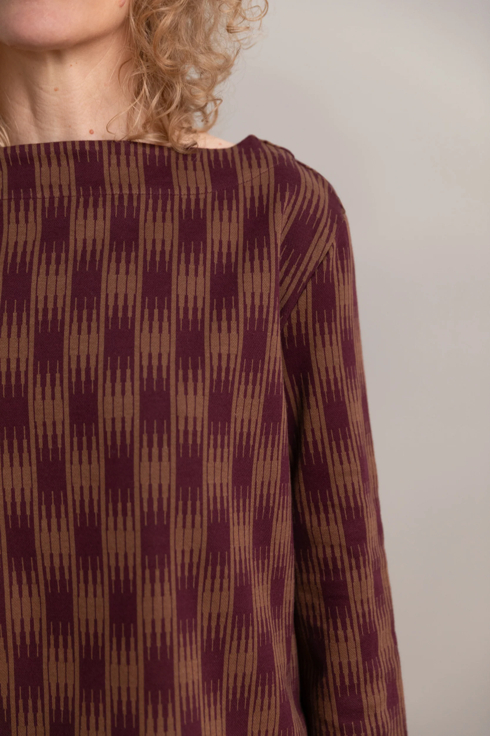 BANKS SHIRT IN OMBRE CHECKS JERSEY - Image 6