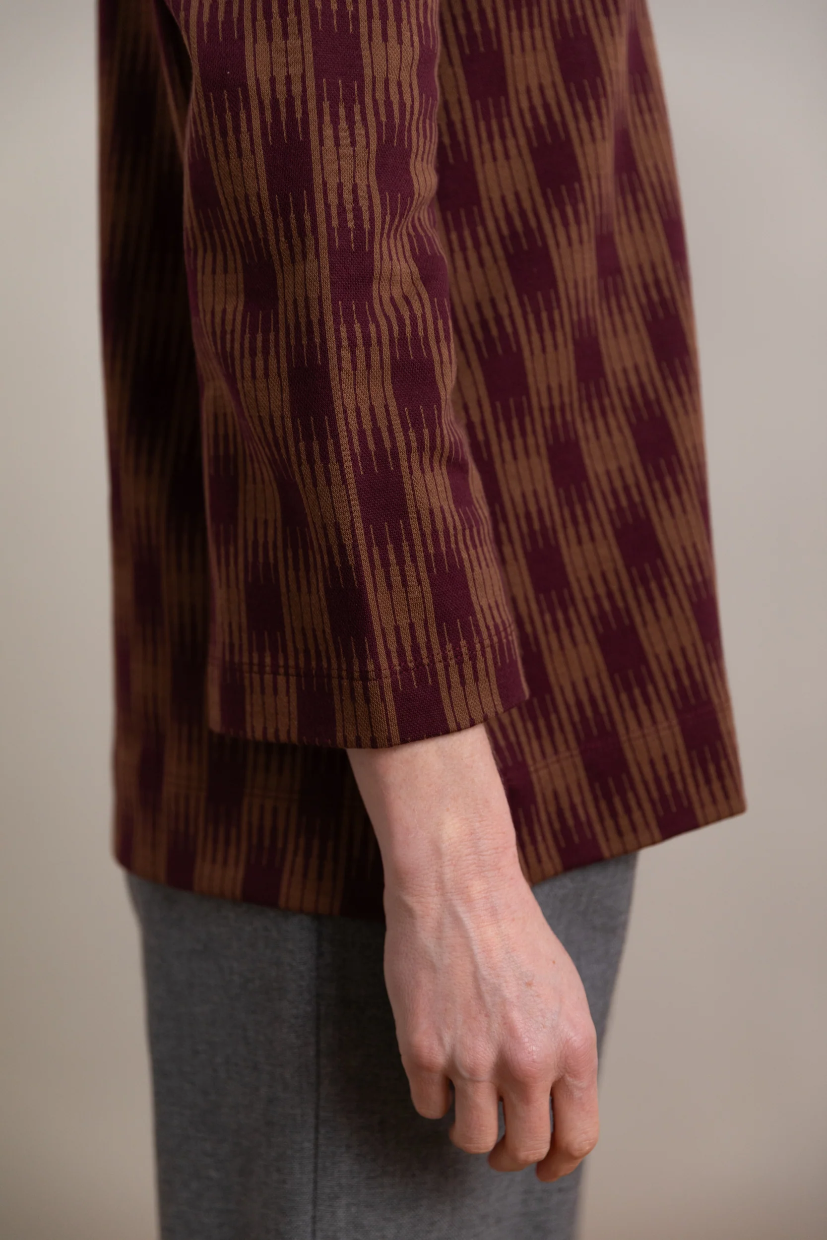 BANKS SHIRT IN OMBRE CHECKS JERSEY - Image 7