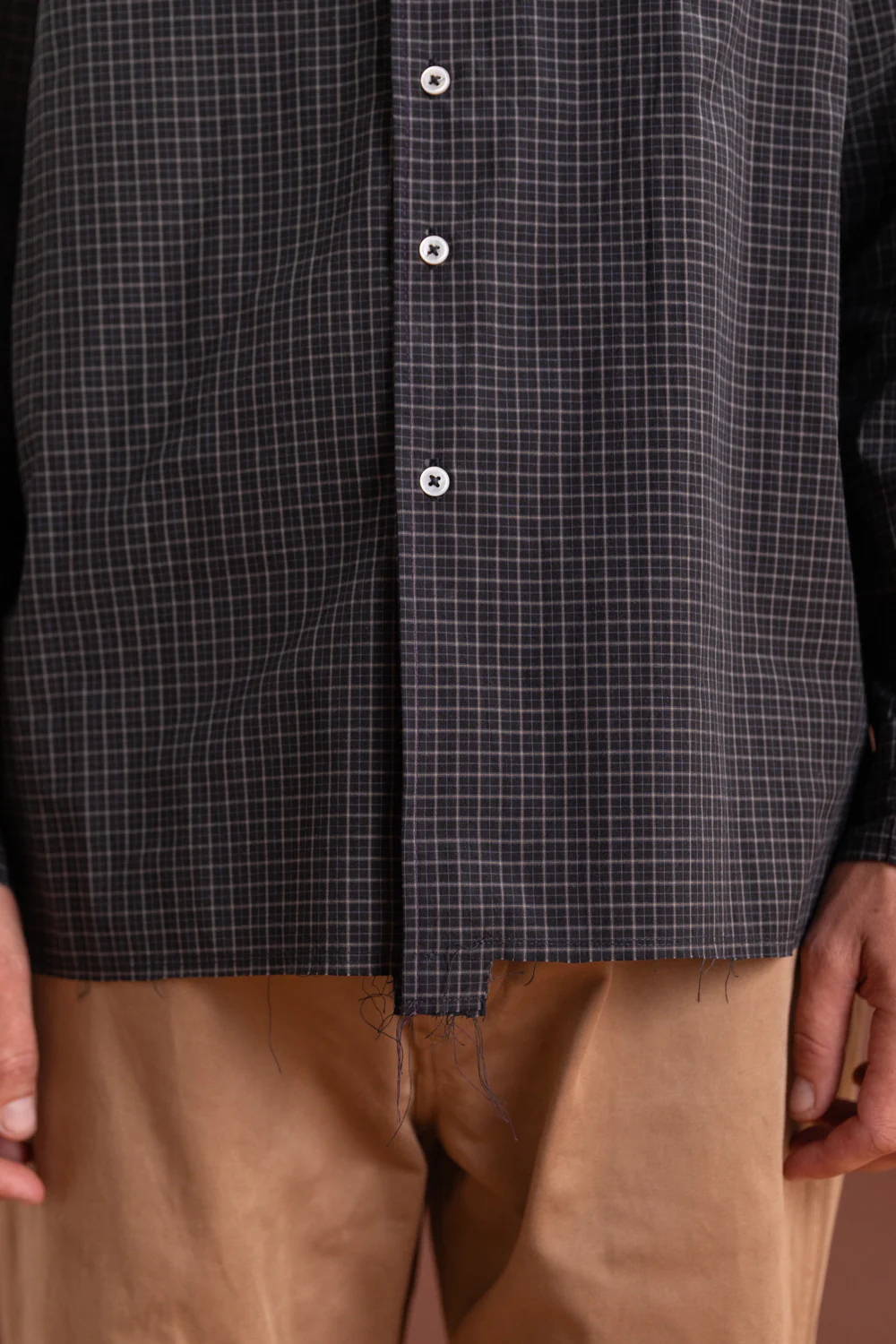 BIG SHIRT IN BLACK CHECK - Image 9