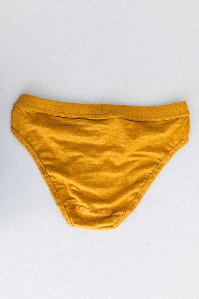 BIKINI BRIEF IN SAFFRON - Image 7