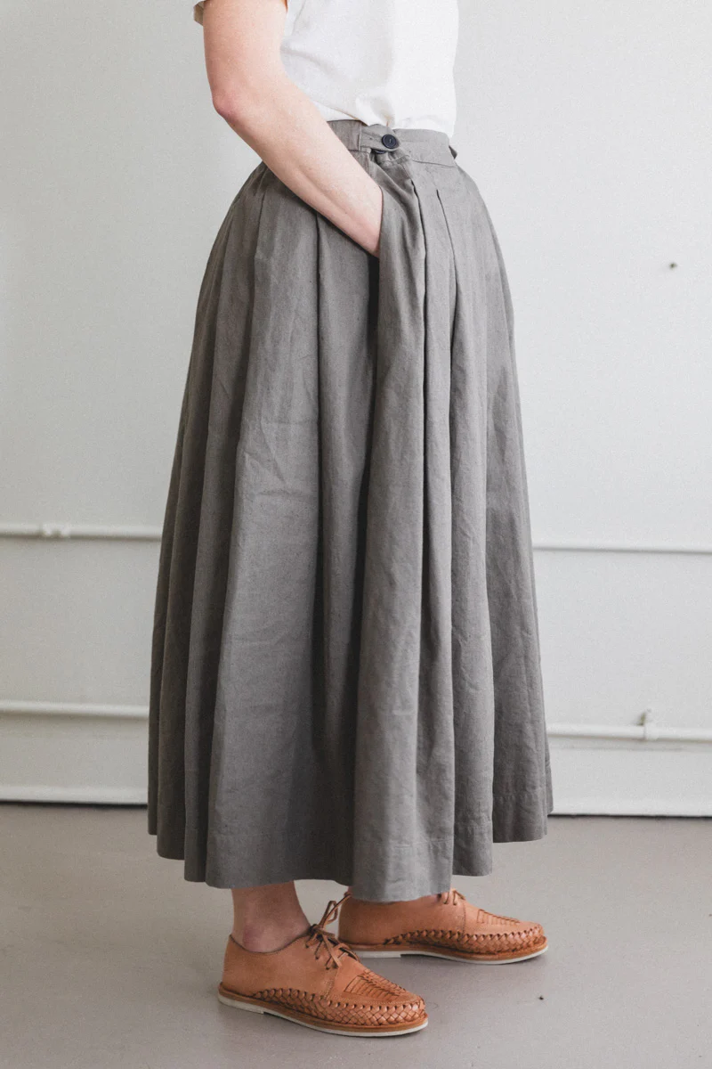 BOWLING SKIRT IN KHAKI - Image 5