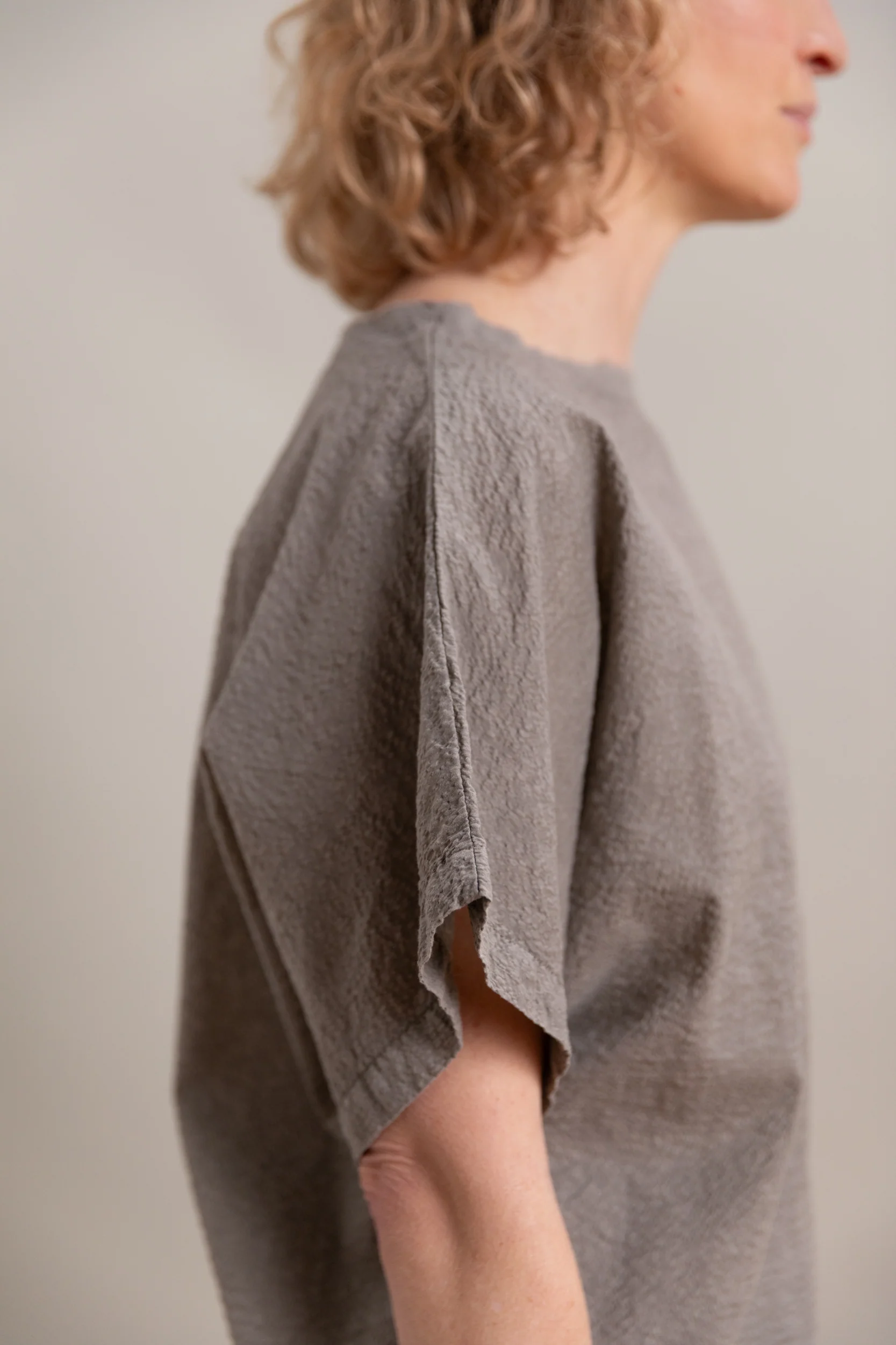 BOXED TOP IN P. GREY - Image 6