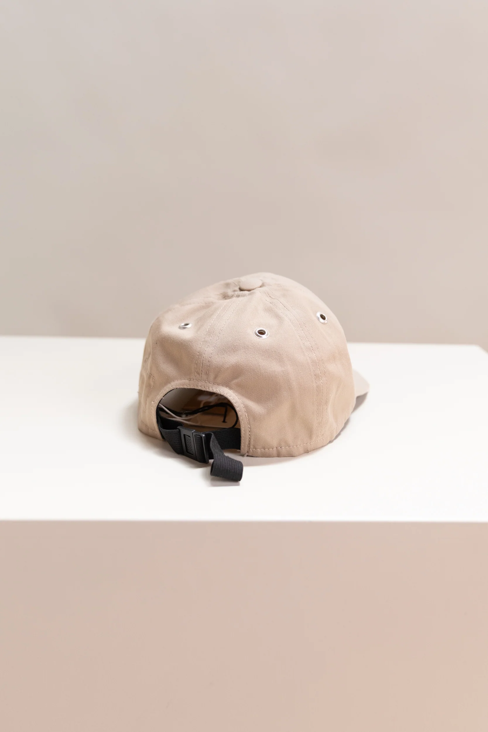 CAP IN SAND COTTON TWILL - Image 5
