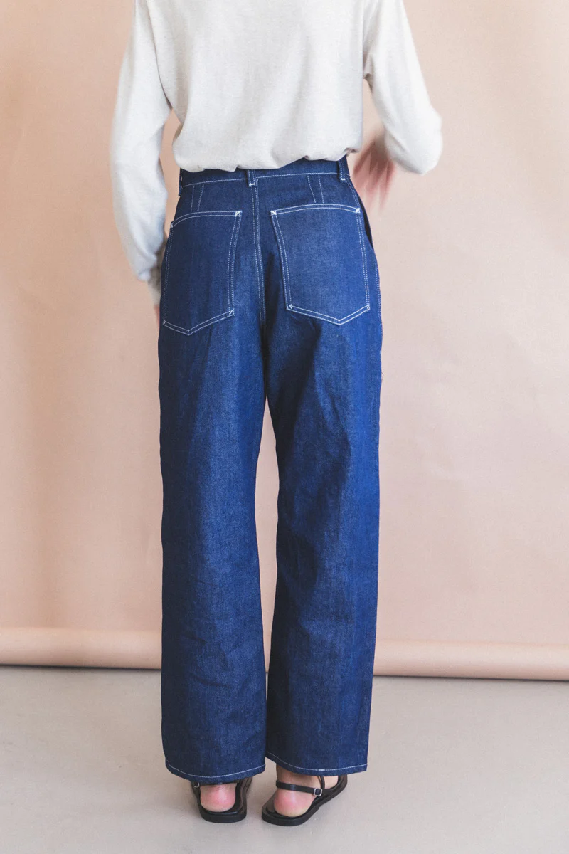 CARPENTER PANT IN INDIGO DENIM - Image 7