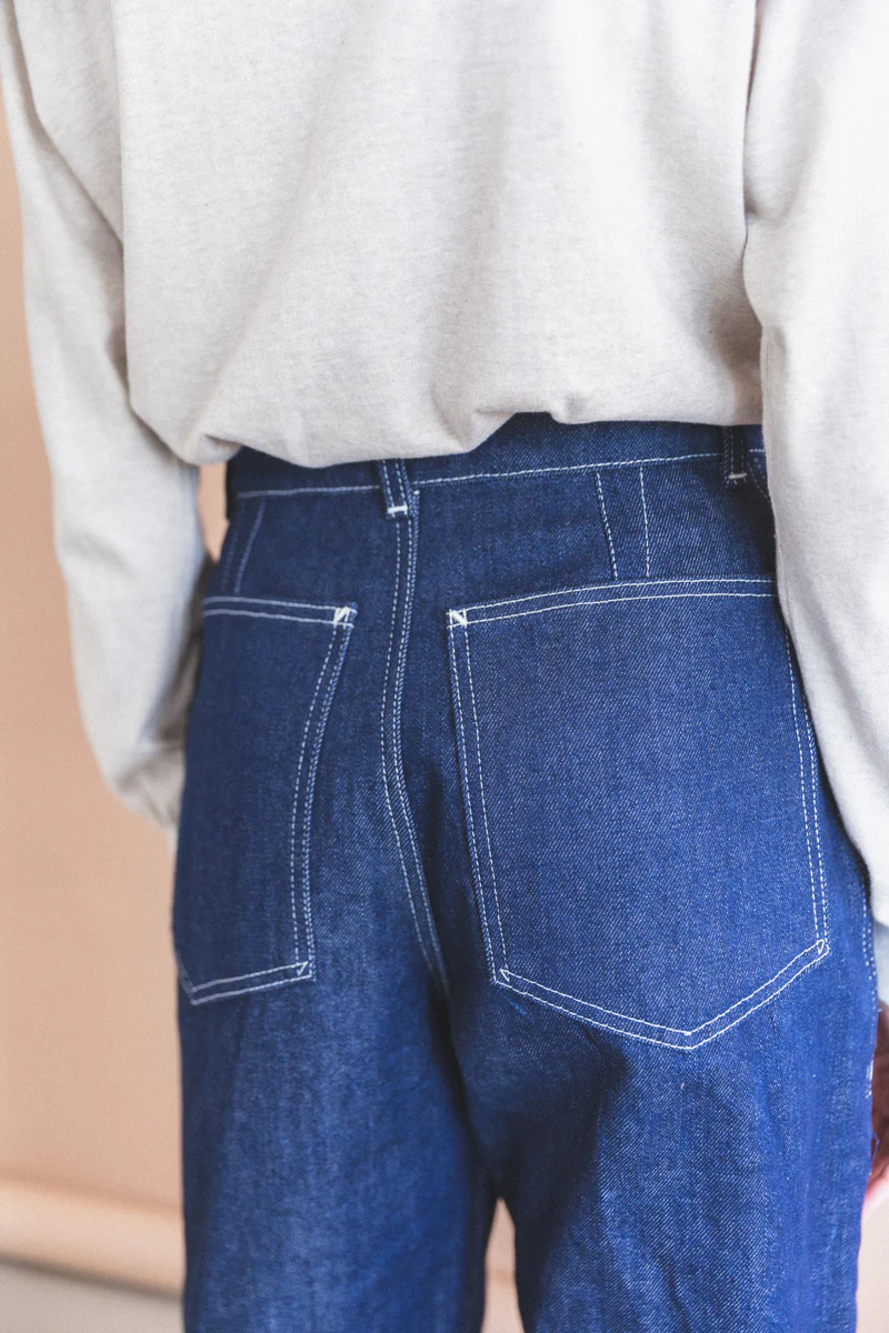 CARPENTER PANT IN INDIGO DENIM - Image 8