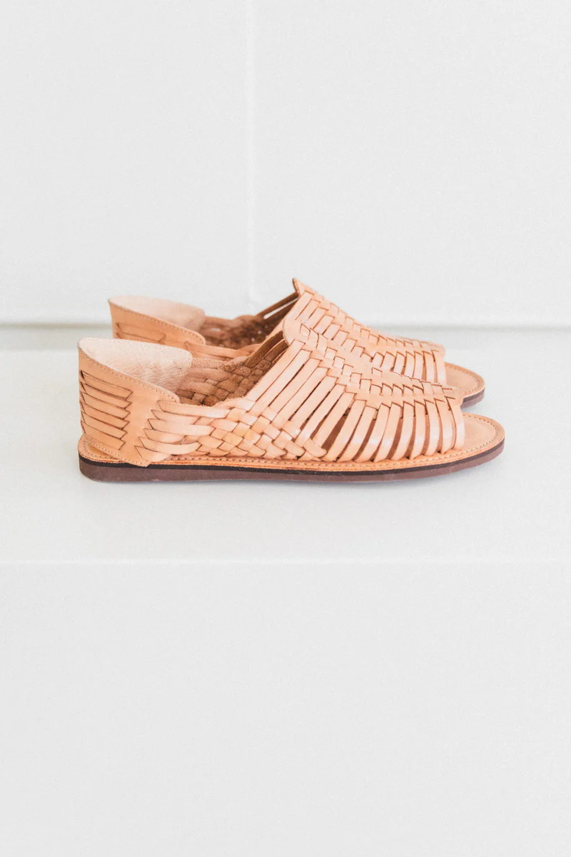 MEN'S CHICHEN SANDAL IN TAN LEATHER - Image 4