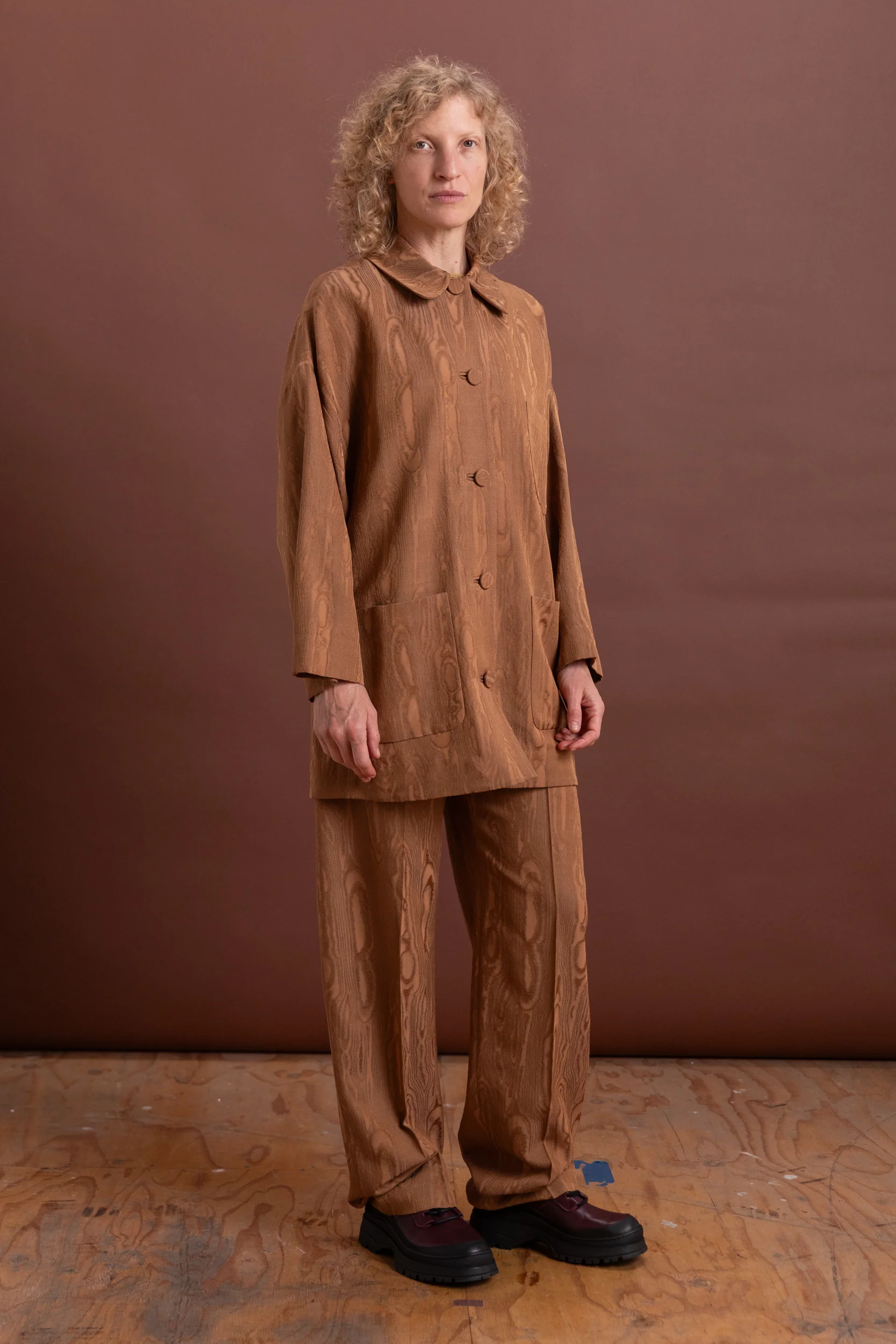 CHORE JACKET IN WALNUT MOREEN - Image 2