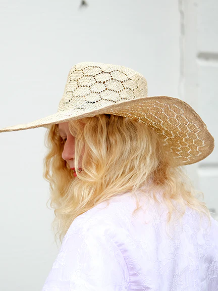 OPTIMO PACKABLE HAT IN HONEYCOMB - Image 2