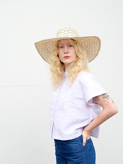 OPTIMO PACKABLE HAT IN HONEYCOMB - Image 4