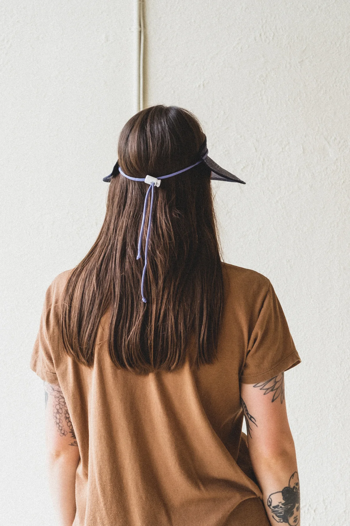 CORDED VISOR IN PANAMA STRAW - Image 11
