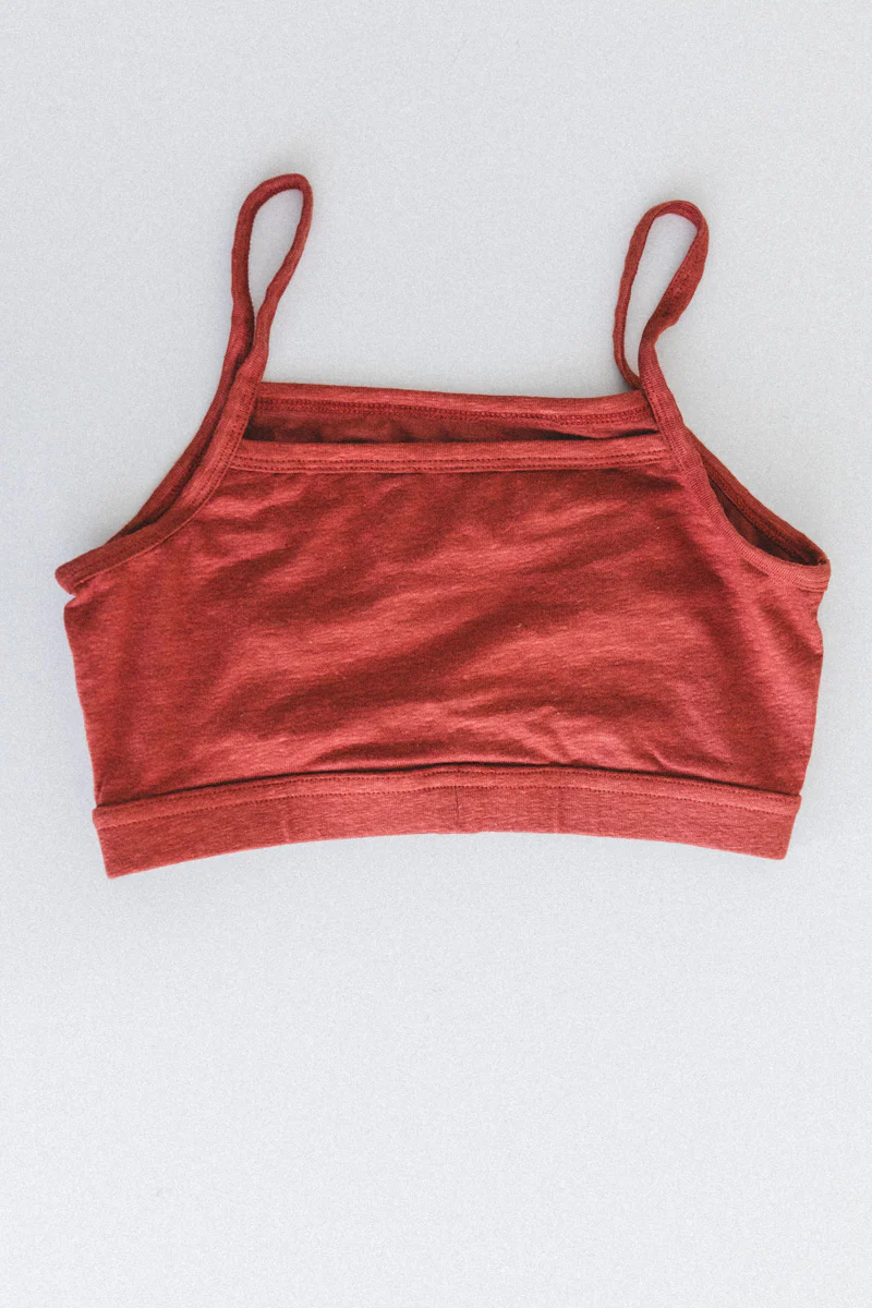 CROP TOP IN RUST - Image 7