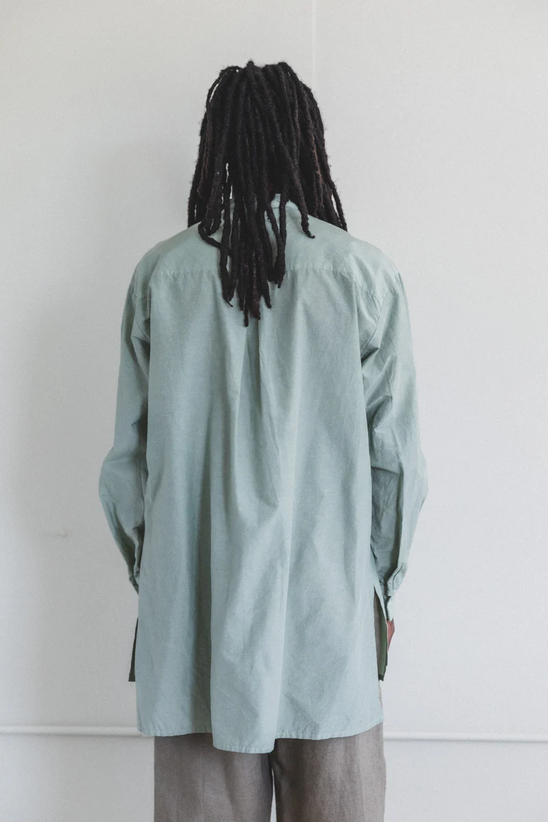 DAY SHIRT IN COTTON SILK TYPEWRITE CLOTH - Image 7