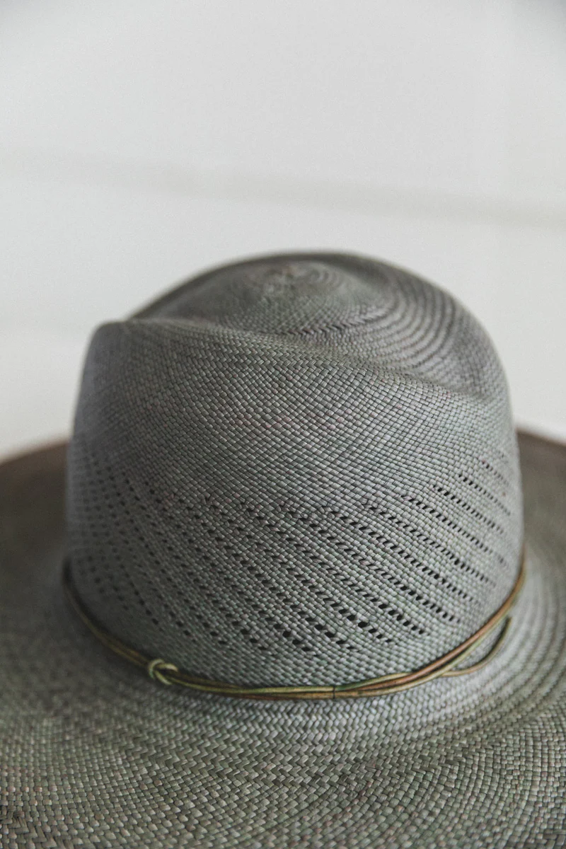 DESERT HAT IN FINE GRADE PANAMA STRAW - Image 12
