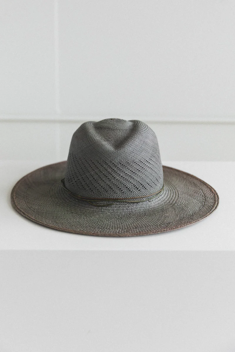 DESERT HAT IN FINE GRADE PANAMA STRAW - Image 9