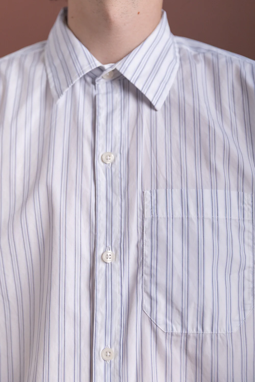 DISTANT SHIRT IN CONVENTIONAL STRIPE - Image 7