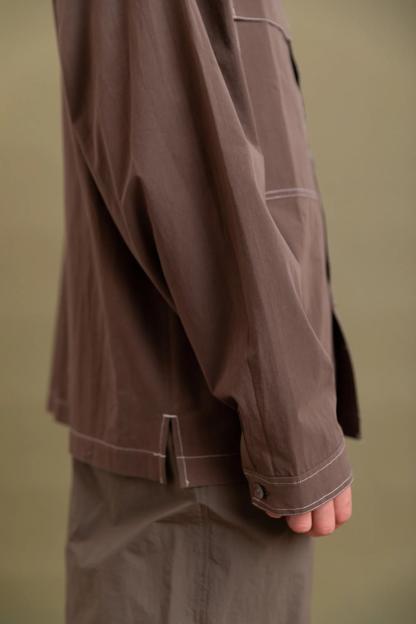 DROP SHIRT IN GRAPHITE - Image 8