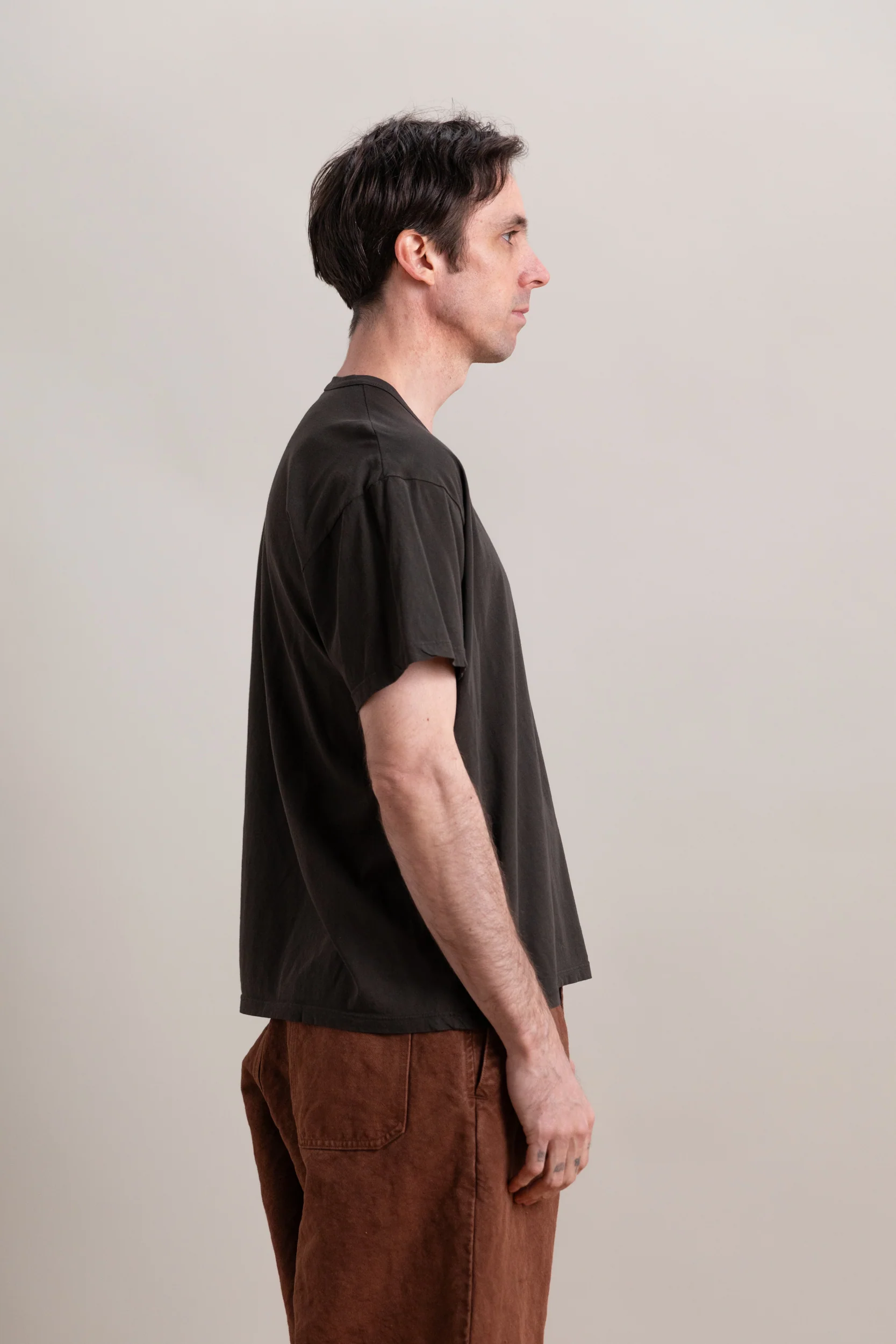 DRY LITE TEE SHIRT IN TIMBER - Image 2