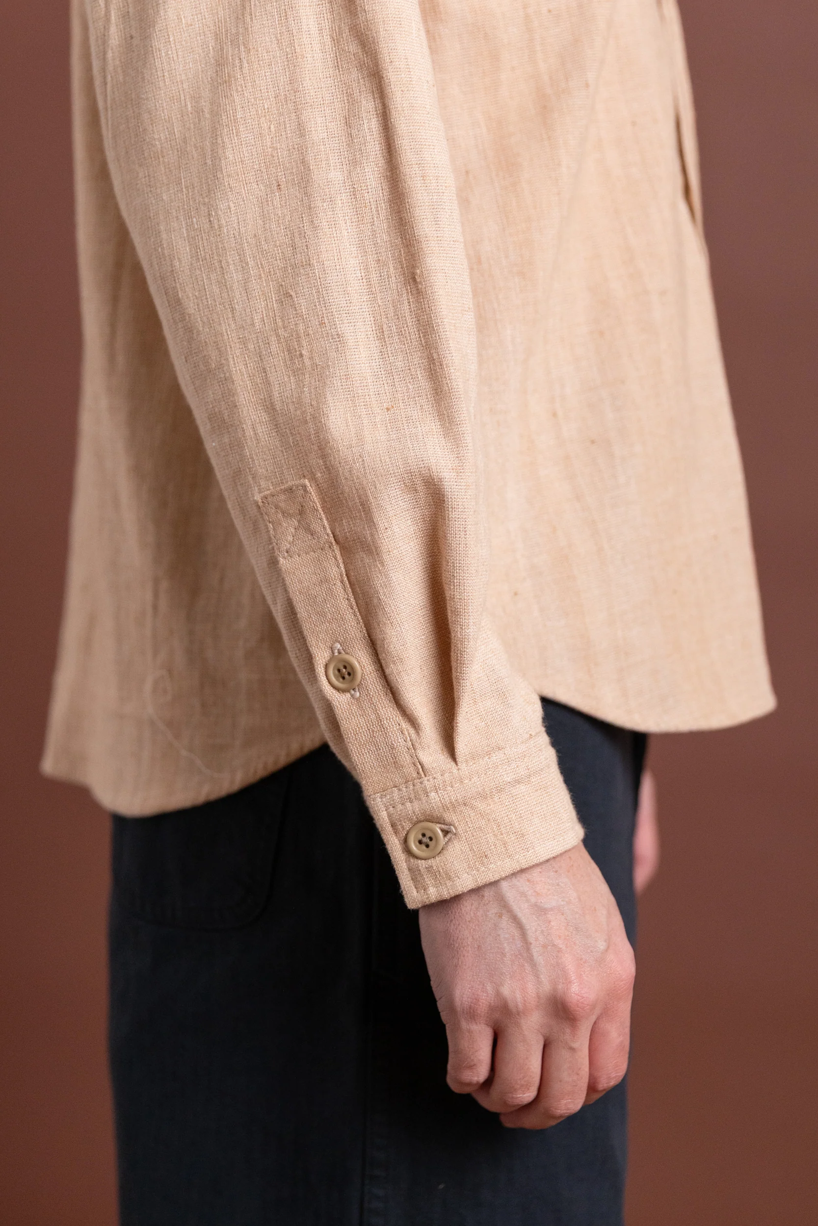 ENCINO PINTOR SHIRT IN NATURAL DYE - Image 4