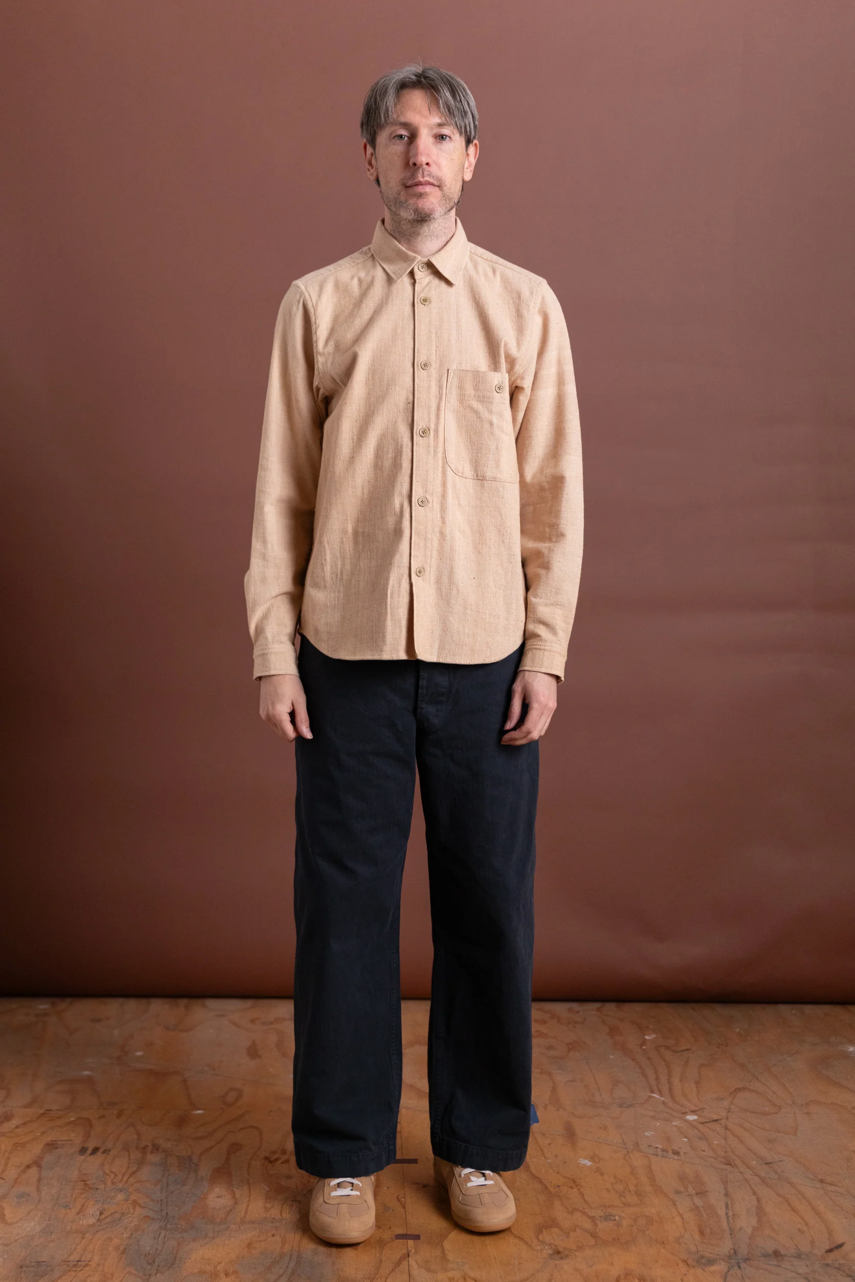 ENCINO PINTOR SHIRT IN NATURAL DYE - Image 5