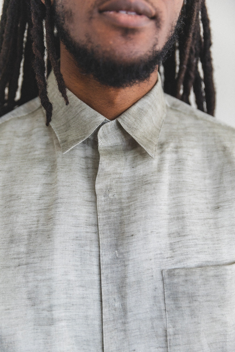 ETERNAL SUMMER SHIRT IN TURKISH UNDYED SILK LINEN - Image 4