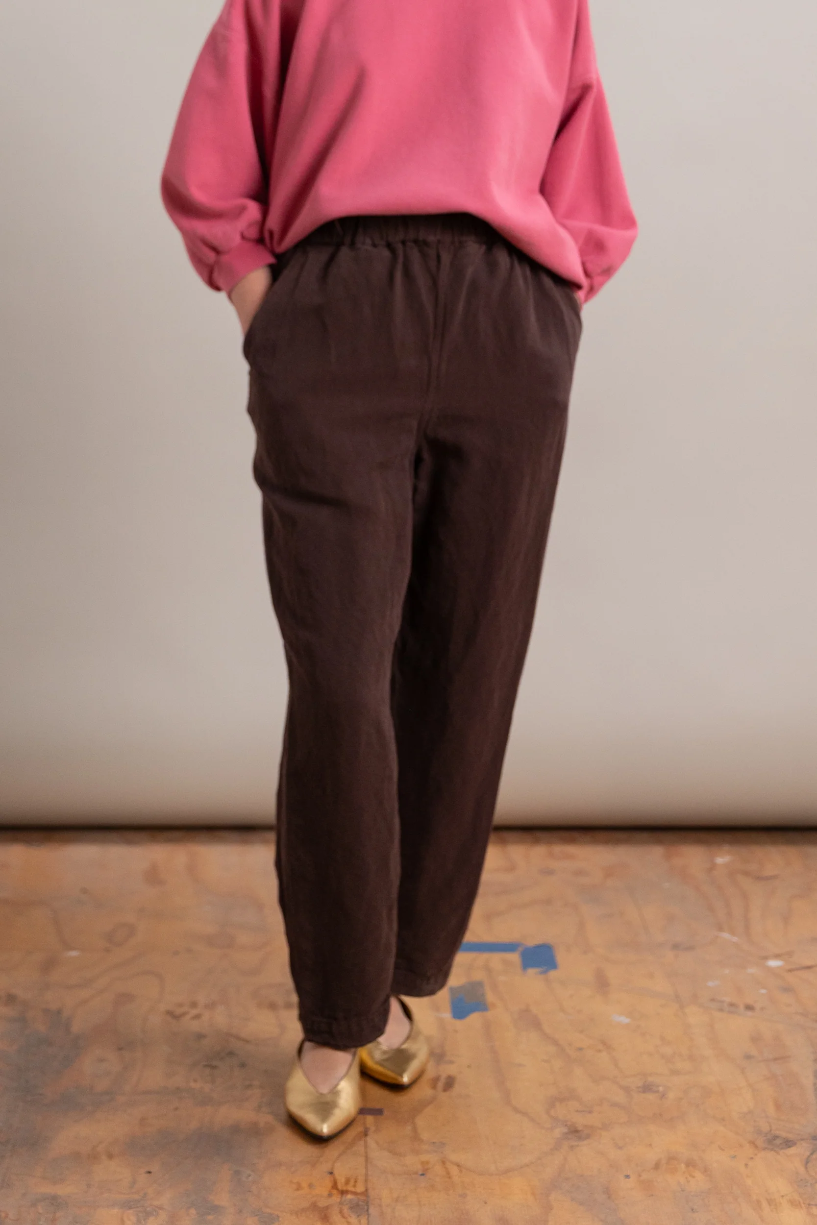 FABI PANT IN BROWN TUAREG - Image 3