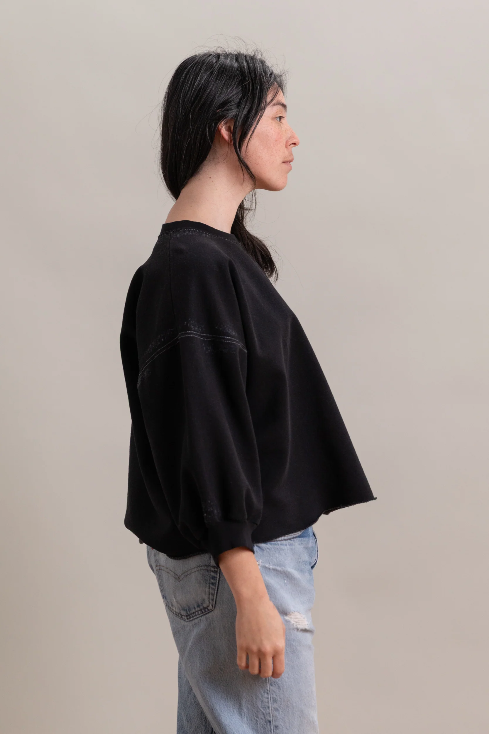FOND SWEATSHIRT IN CHARCOAL - Image 3