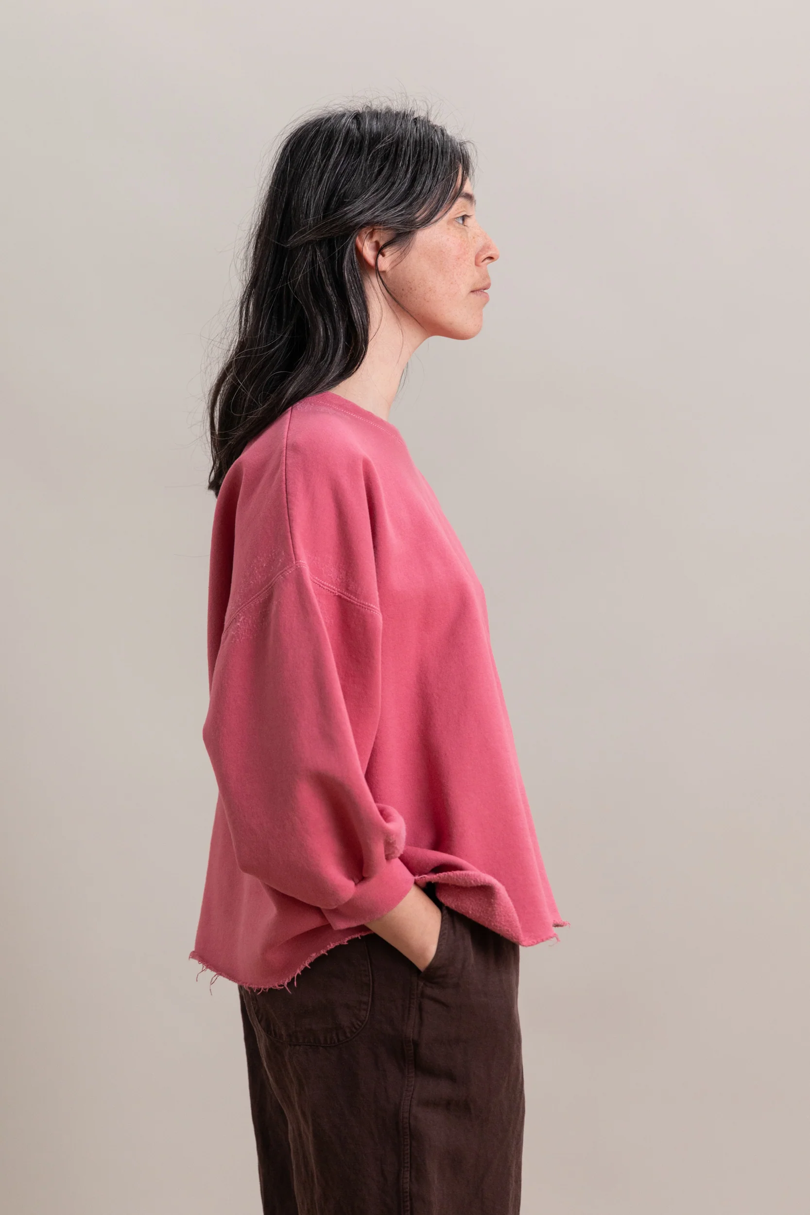 FOND SWEATSHIRT IN ROSEBUD - Image 4