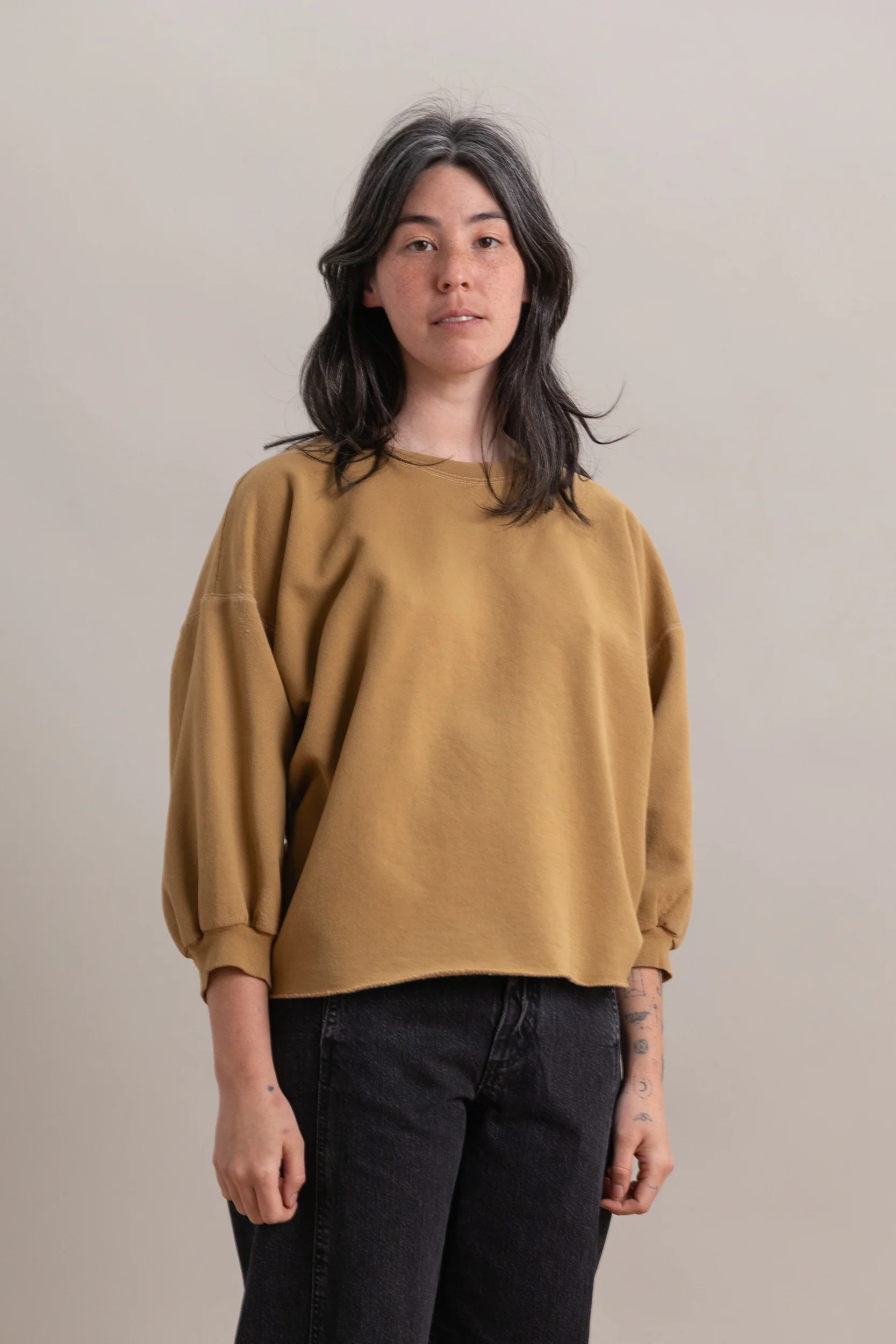 FOND SWEATSHIRT IN TAPENADE - Image 3