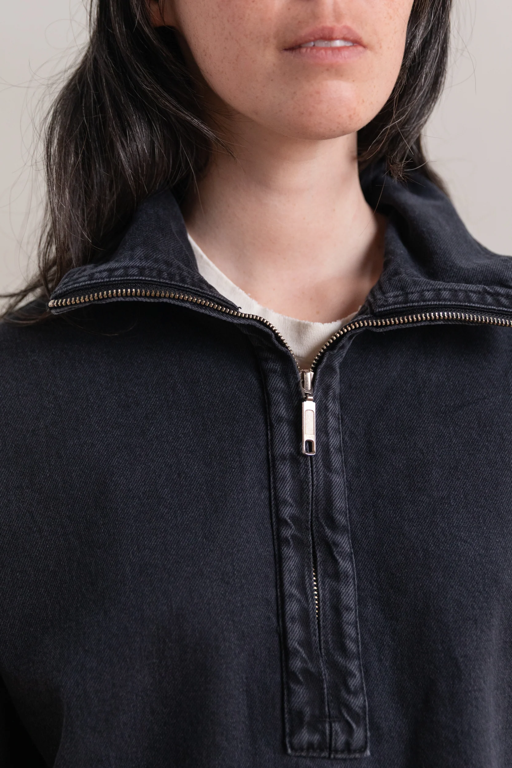 FUNNEL POPOVER IN HURRICANE DENIM - Image 6