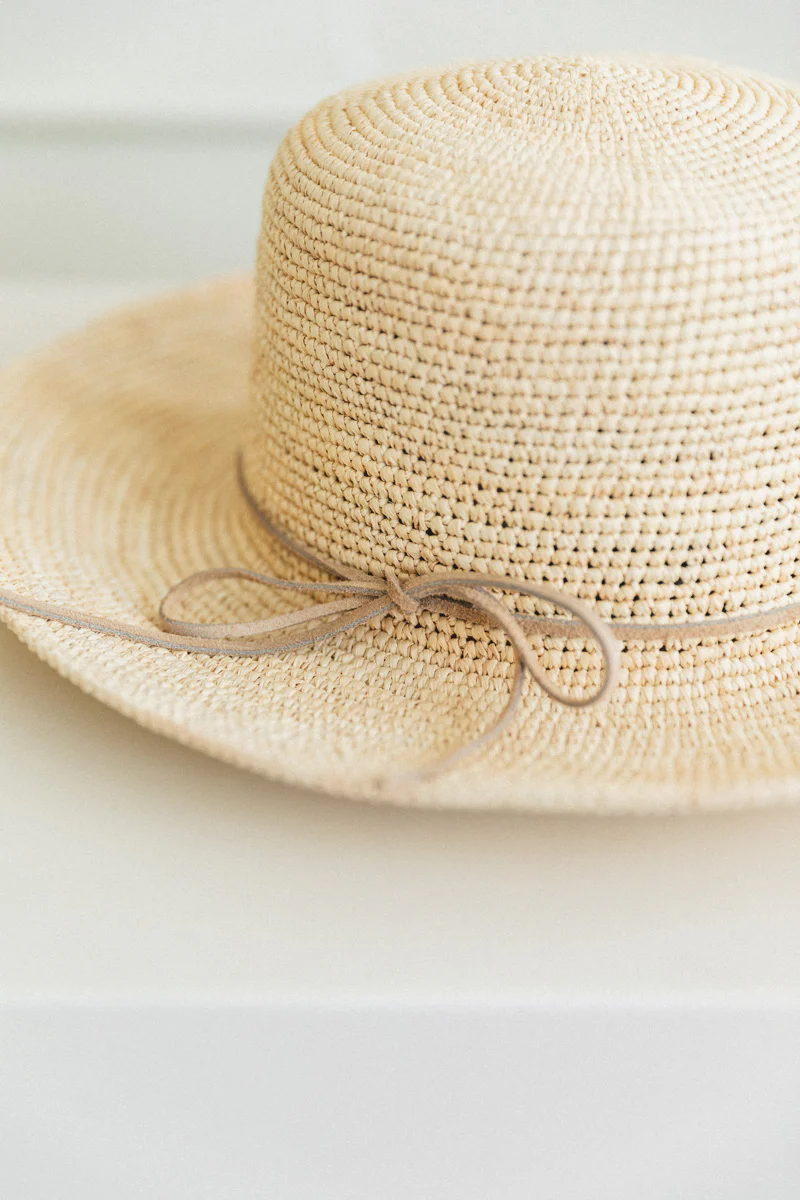 GARDEN HAT IN PANAMA STRAW - Image 4