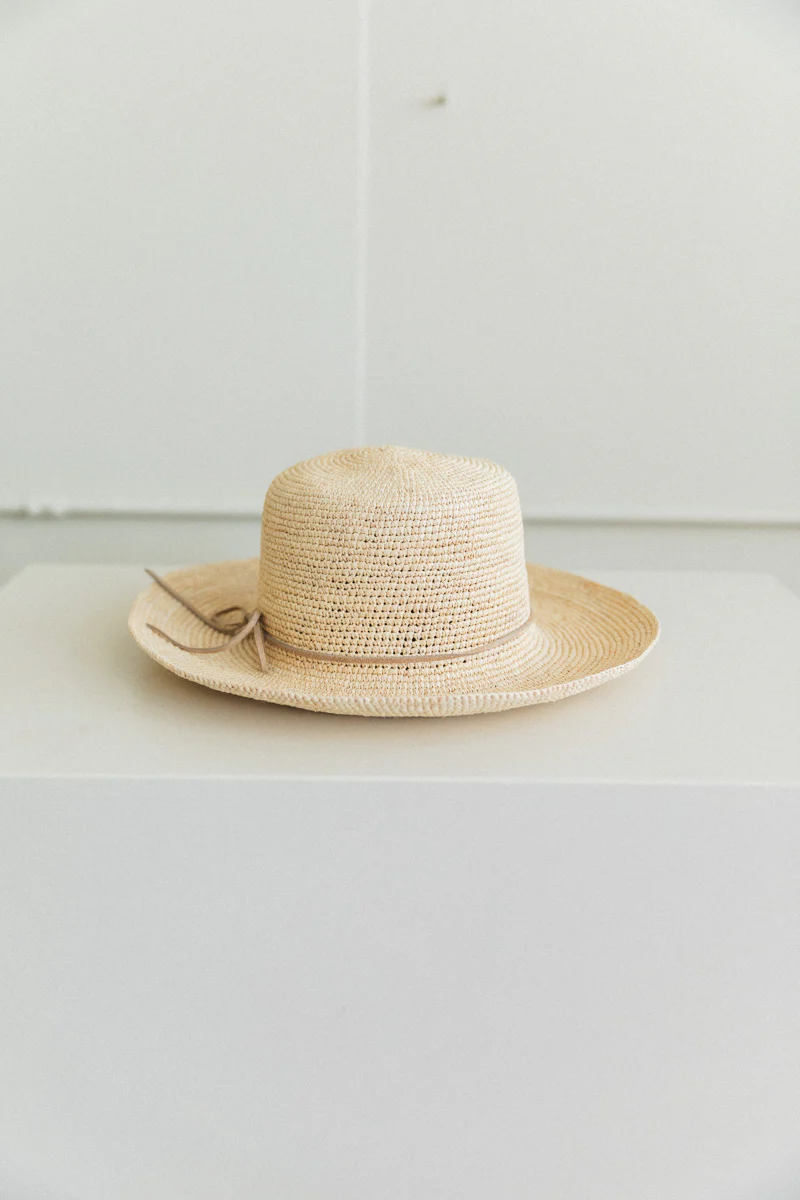 GARDEN HAT IN PANAMA STRAW - Image 6