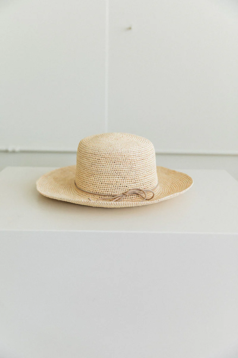 GARDEN HAT IN PANAMA STRAW - Image 7