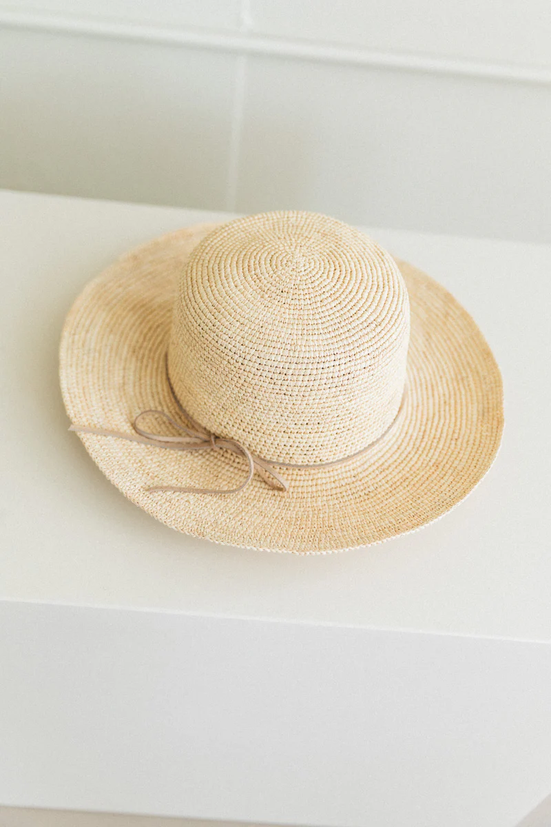GARDEN HAT IN PANAMA STRAW - Image 8