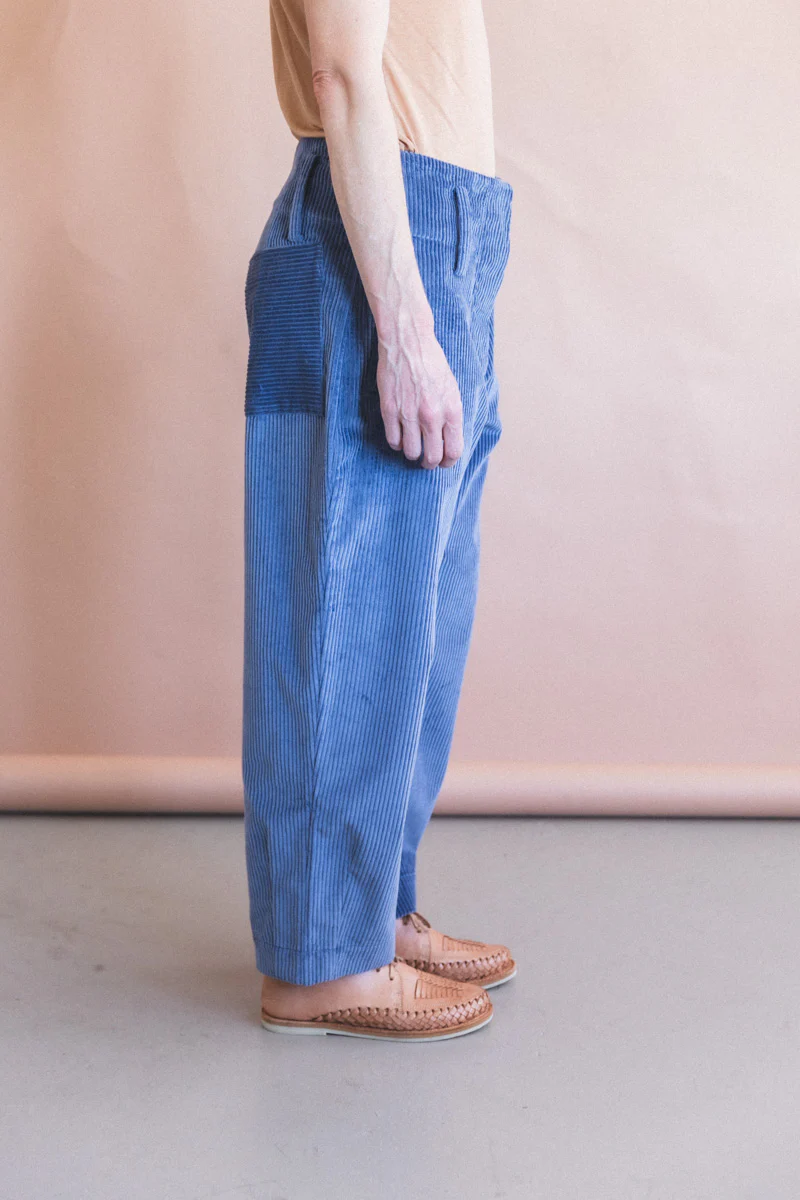 GRACE TROUSER IN MYSTERE BRITISH 5 WALE CORDUROY - Image 3