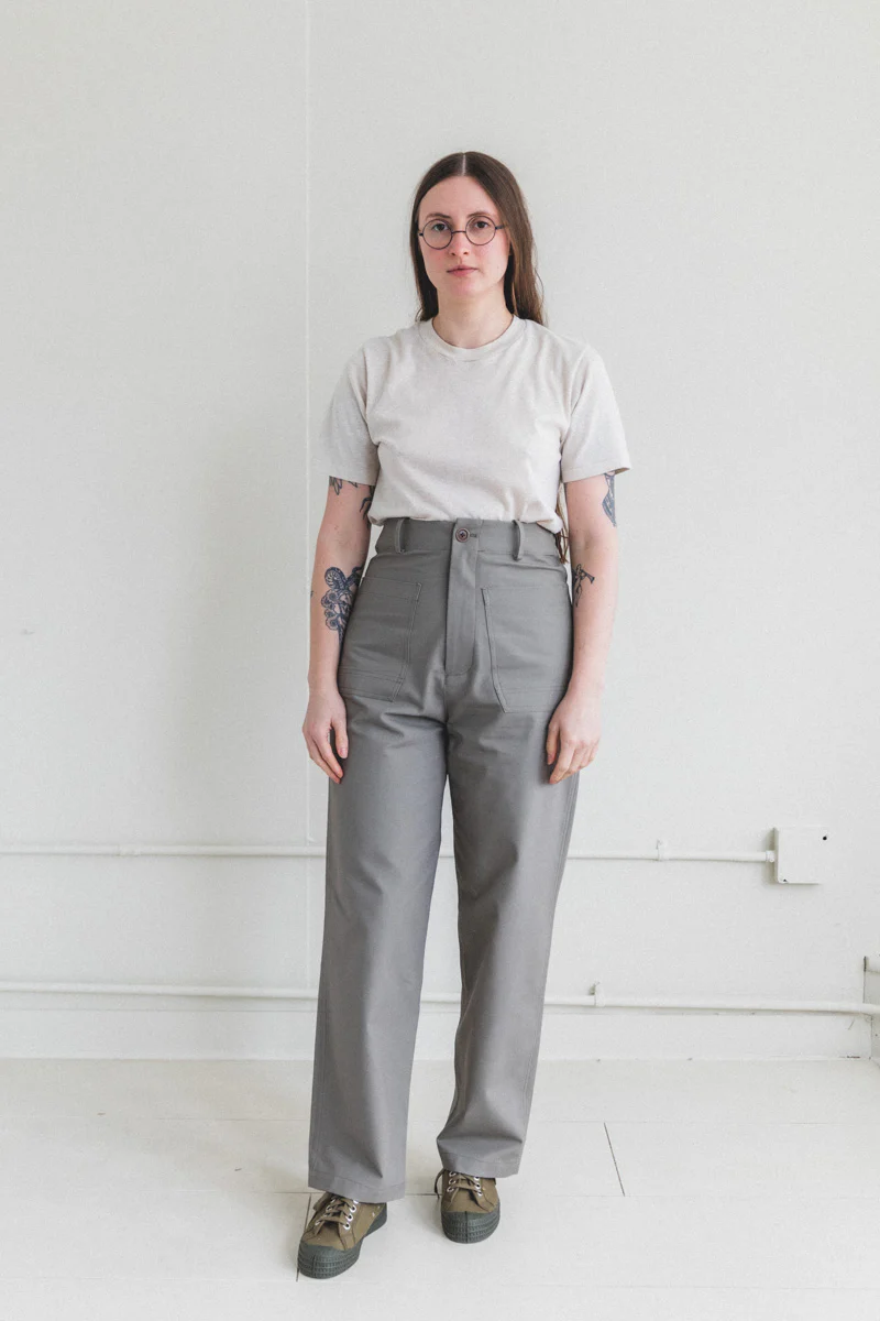 HOWIE PANT IN MUSHROOM TWILL - Image 3