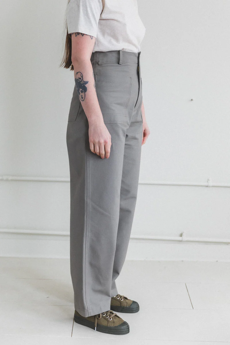 HOWIE PANT IN MUSHROOM TWILL - Image 5