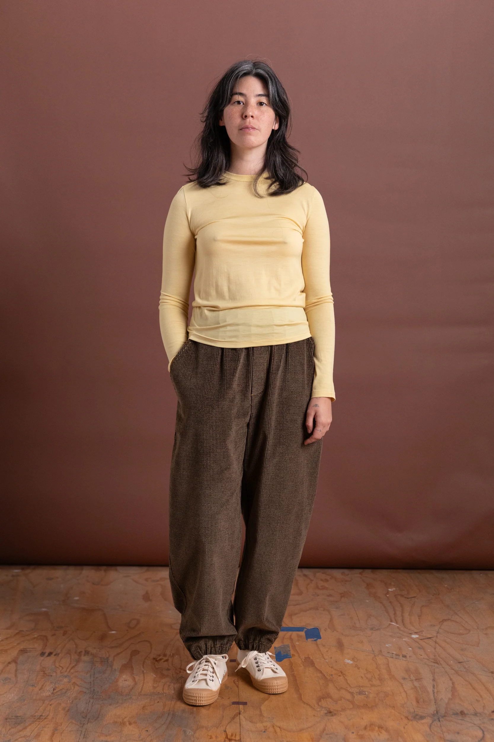 SWEATPANTS IN JAPANESE COTTON CORDUROY