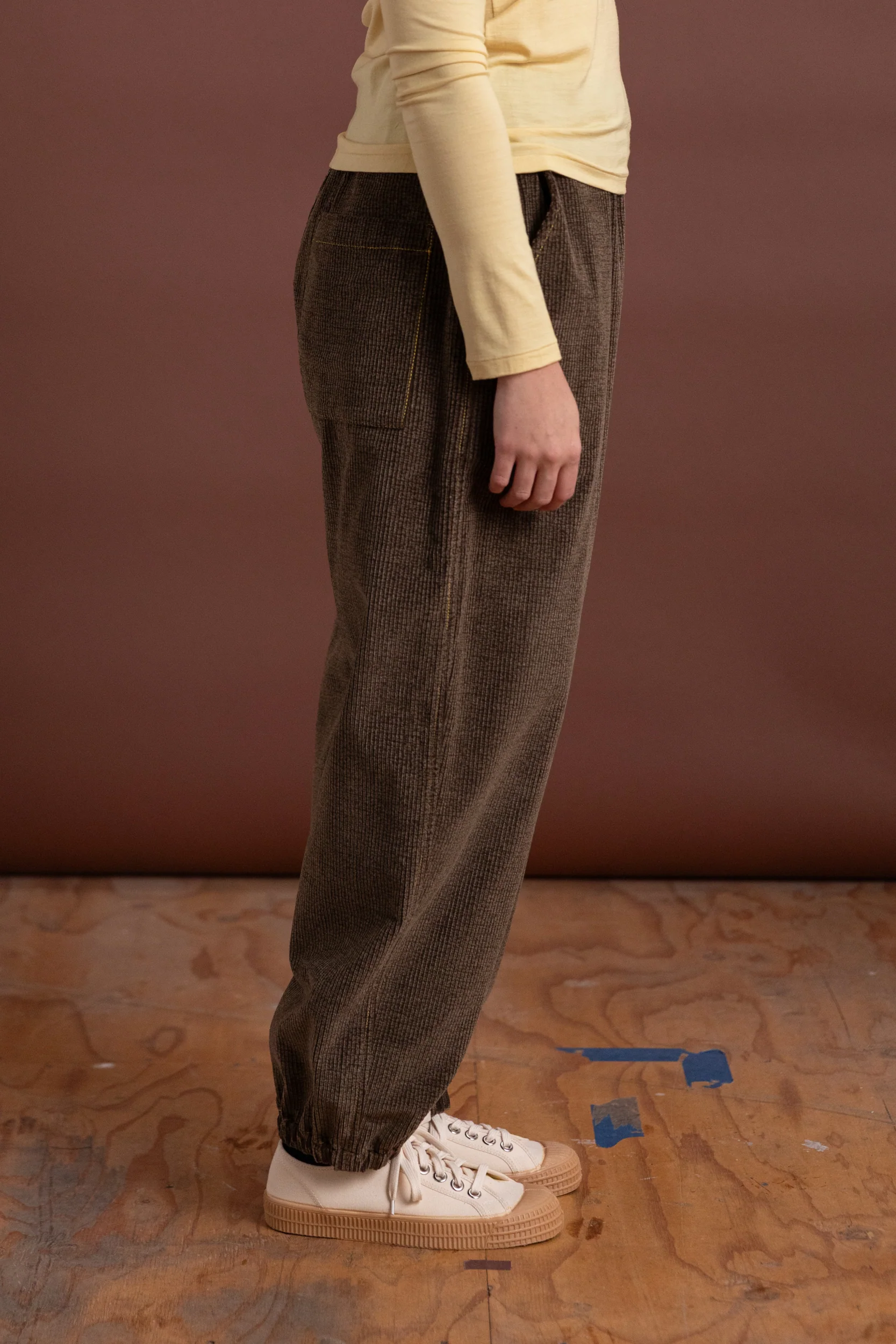 SWEATPANTS IN JAPANESE COTTON CORDUROY - Image 4