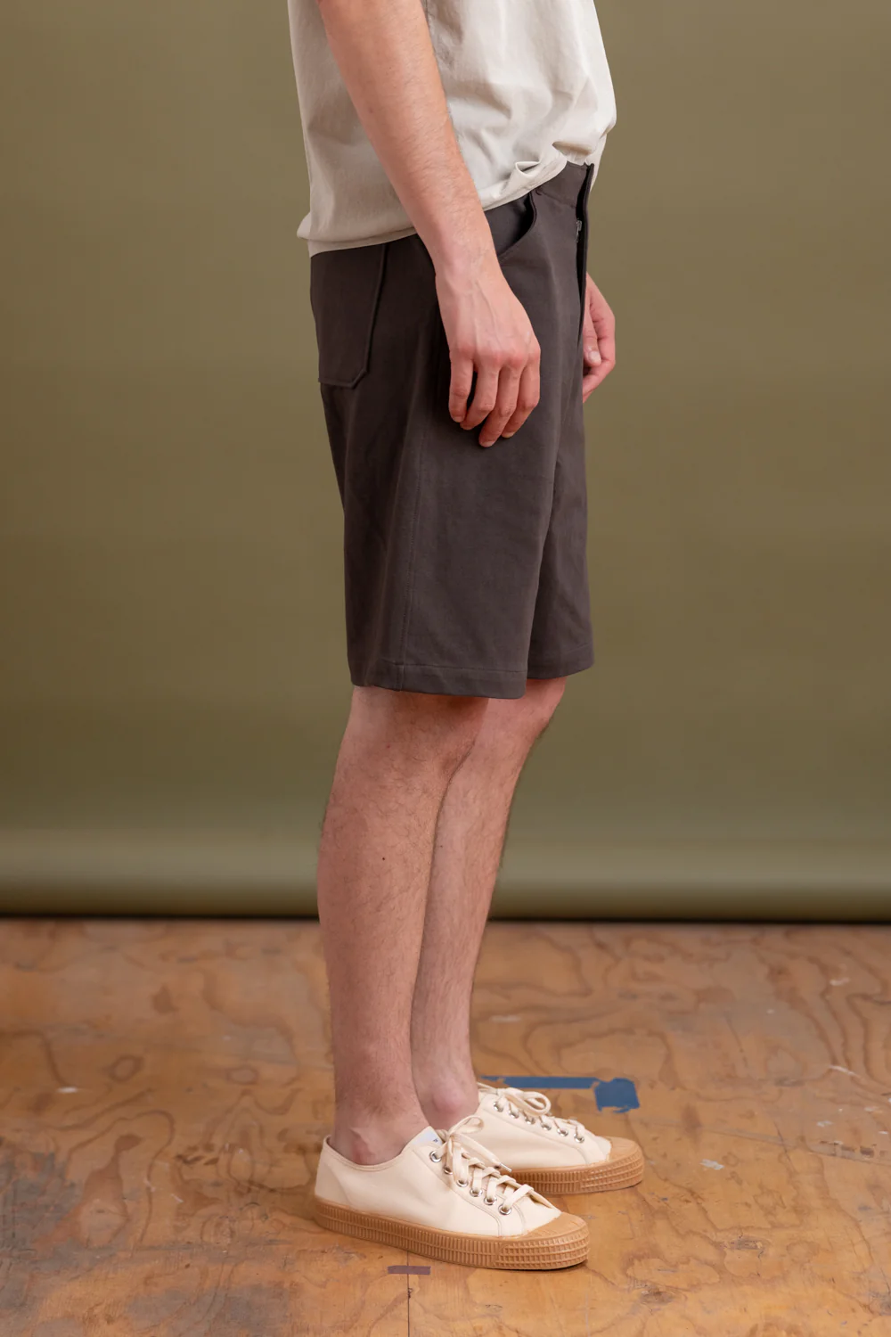 JERSEY SHORT IN BLACK PINE - Image 4