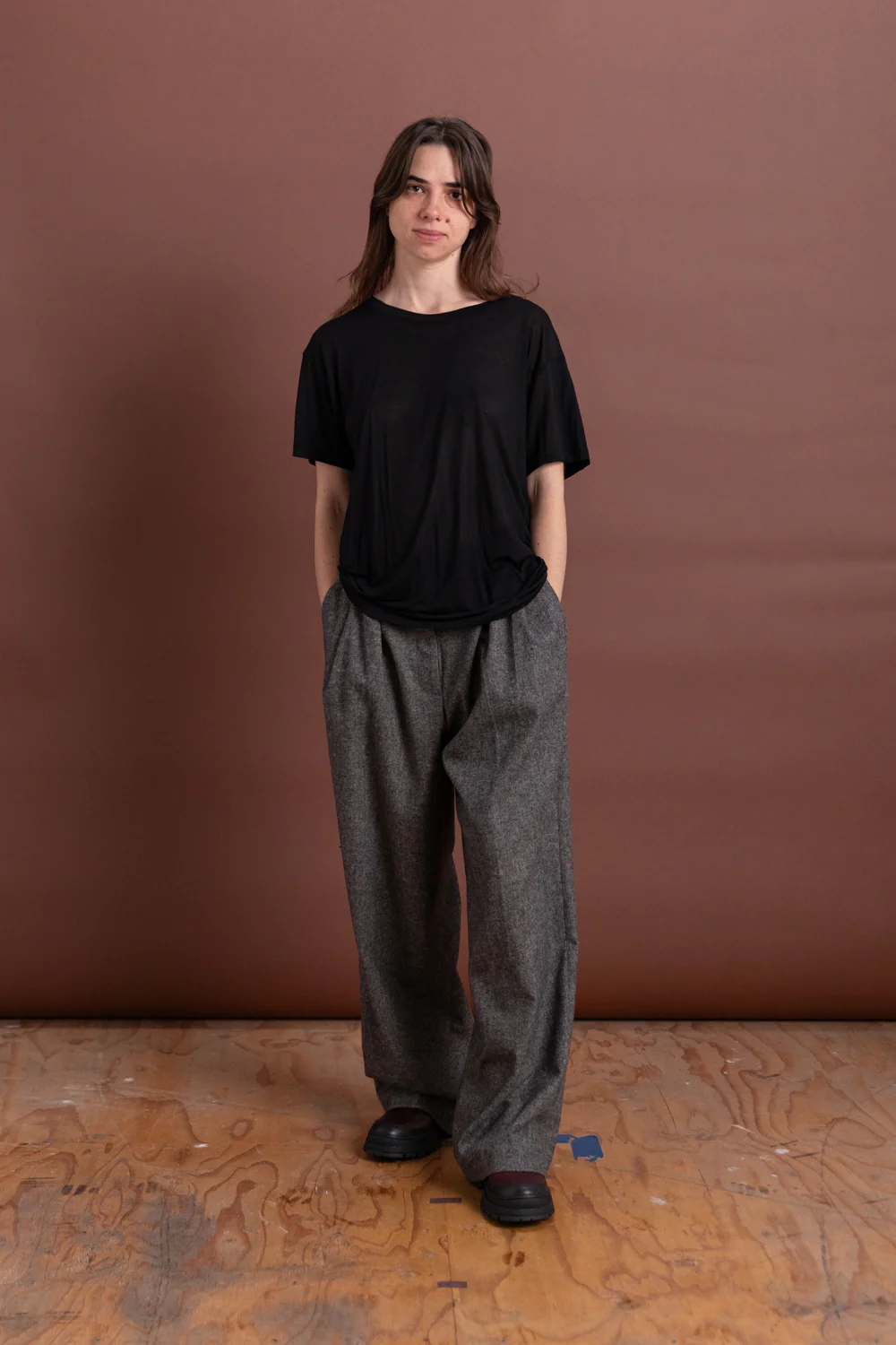 LOOSE TEE IN BLACK - Image 3